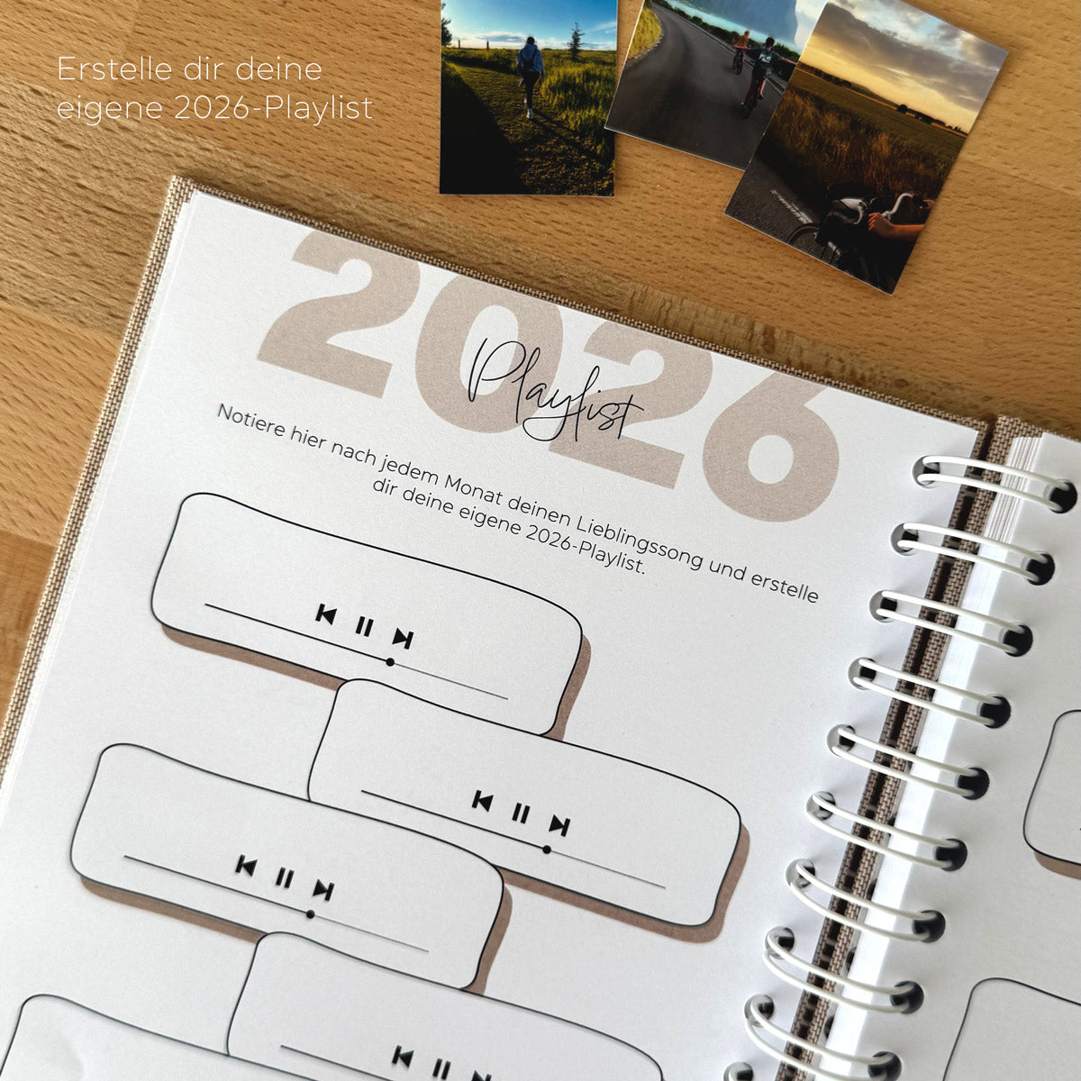 "Ein Jahr voller Erinnerungen" - Taschenkalender A5