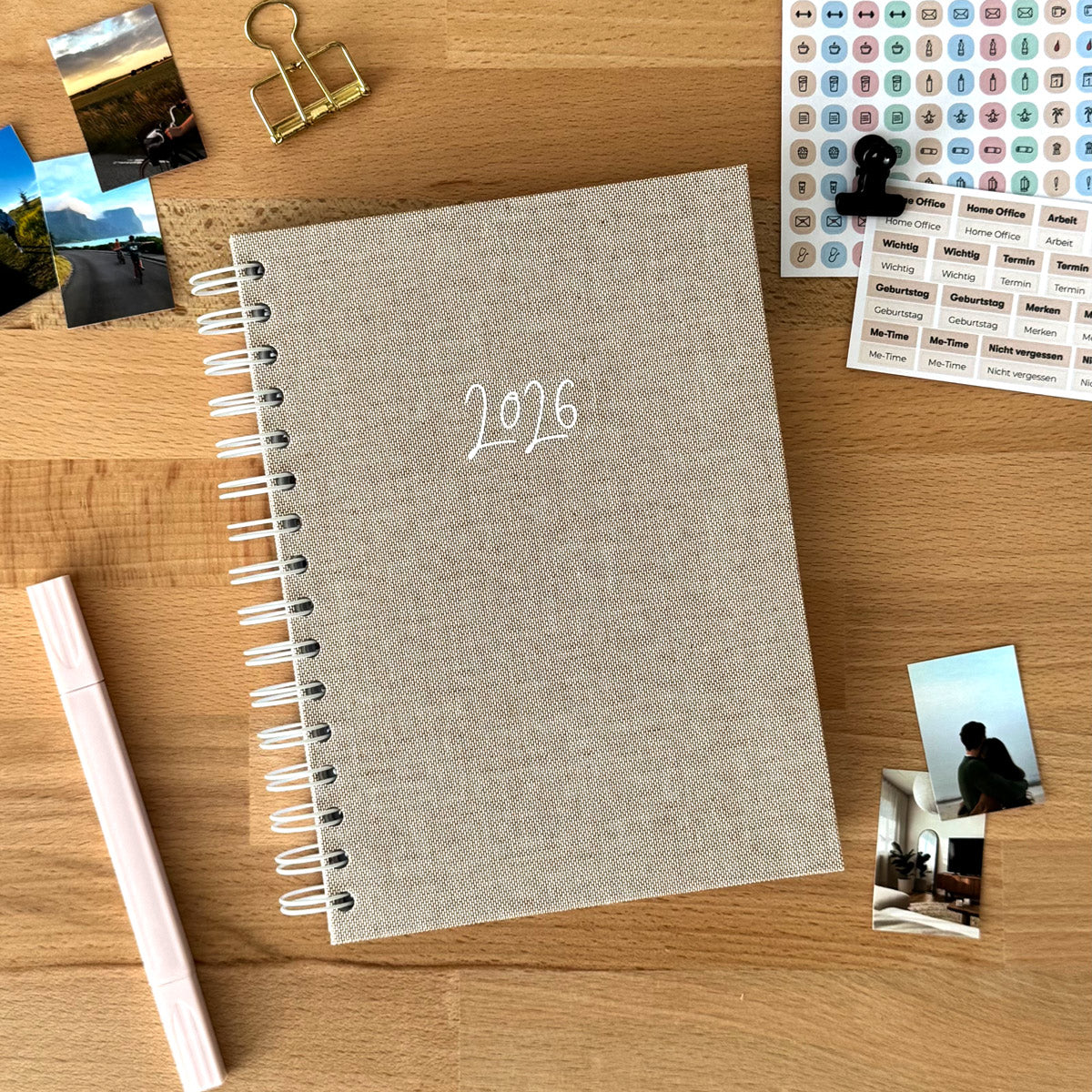 "Ein Jahr voller Erinnerungen" - Taschenkalender A5
