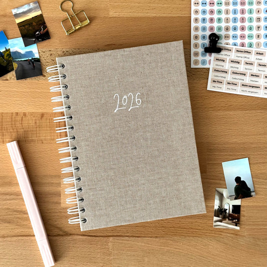 "Ein Jahr voller Erinnerungen" - Taschenkalender A5