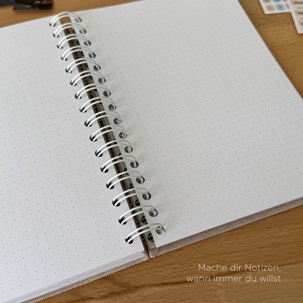"Ein Jahr voller Erinnerungen" - Taschenkalender A5