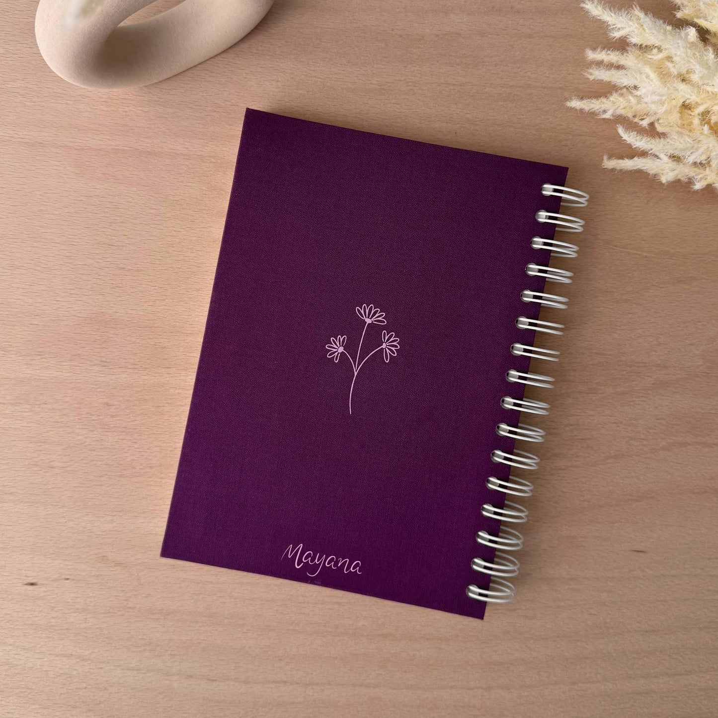 "Lilac blossom" | Notizbuch A5